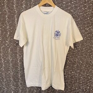 Vtg 80s Dudley West Midlands Heraldry Shirt Screen Stars Single Stitch UK Crest